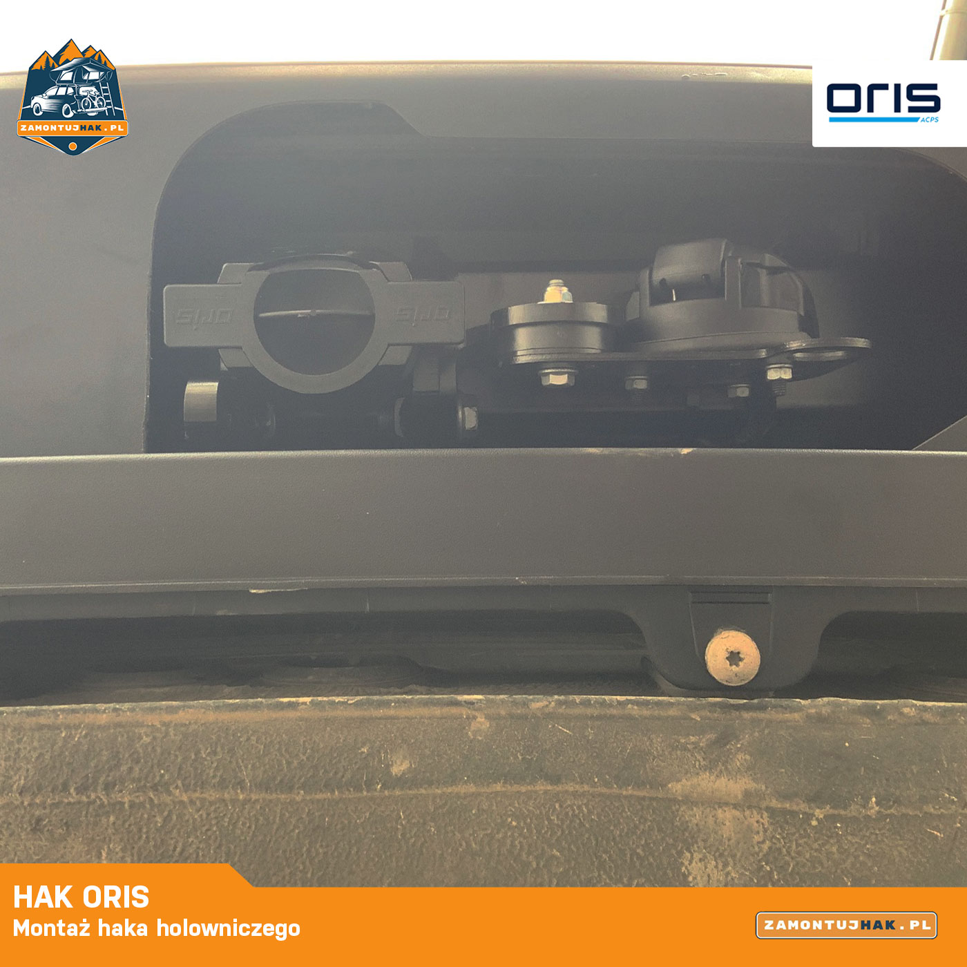 montaż haka w skodzie